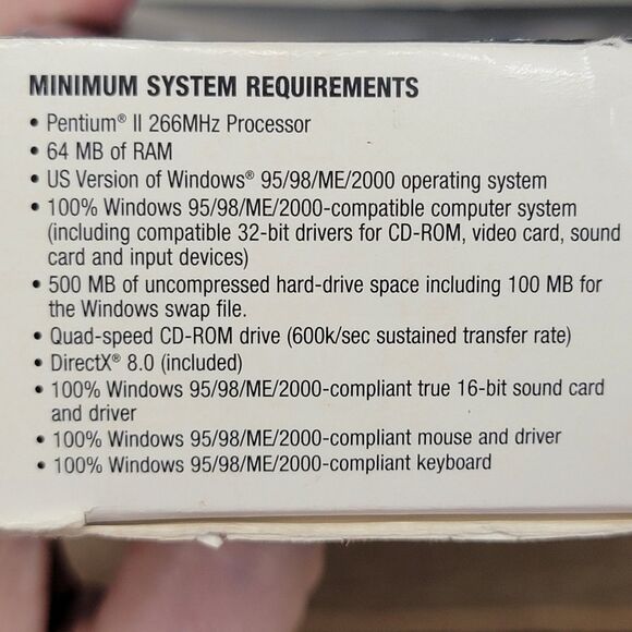 VINTAGE Star Trek Away Team 2001 PC Game w/ Box SEALED - Picture 6 of 8